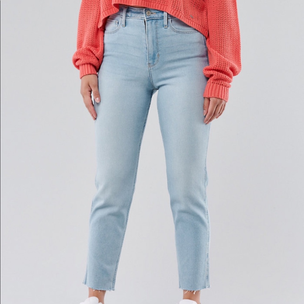 Hollister mom jeans